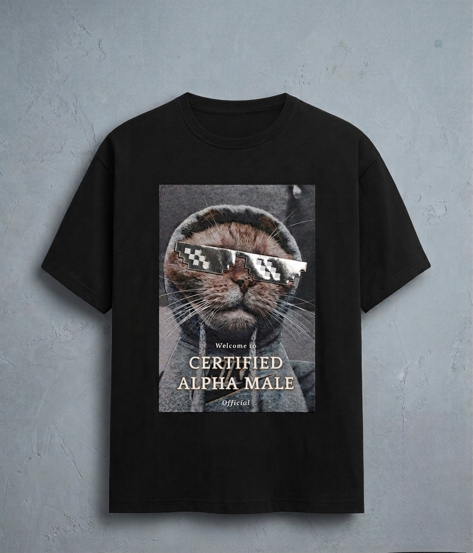 Certified Alpha Male T-shirt For men