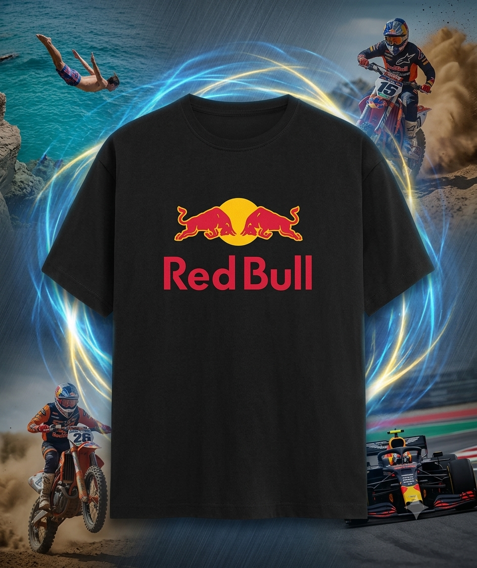 Red Bull Racing F1 T-Shirt for Men | Premium Motorsport Tee
